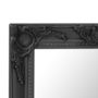 Voir la diapositive 4 : VIDAXL Miroir mural style baroque 50x50 cm noir