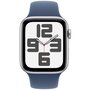 Voir la diapositive 2 : APPLE Montre connectée SE 40mm Argent/Denim M/L Cellular