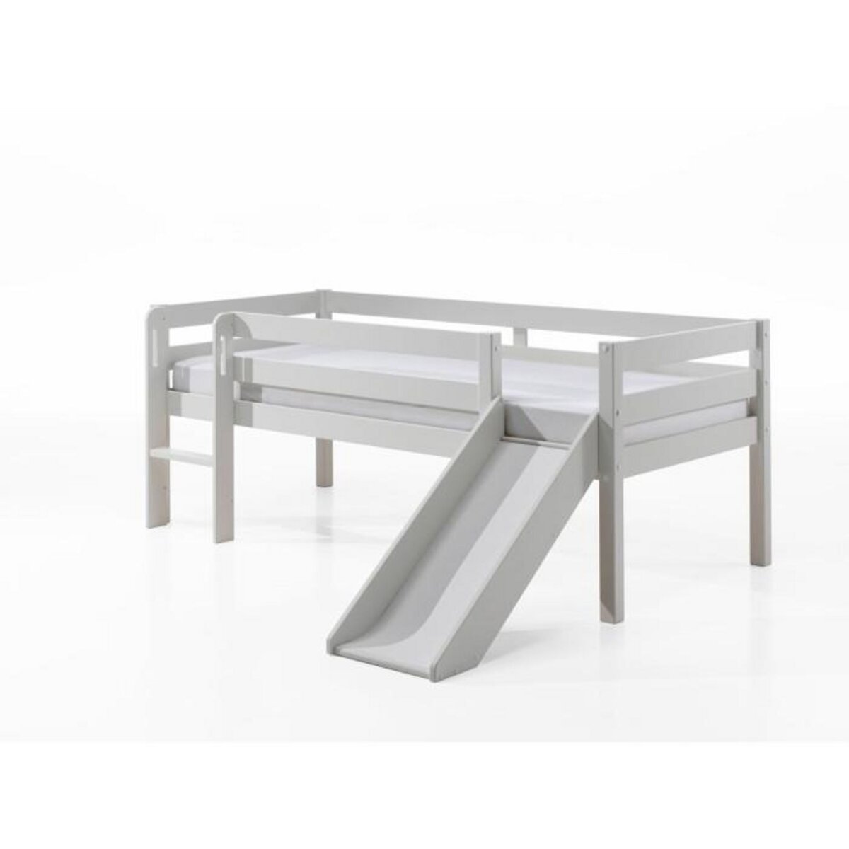 Paris Prix Pack - Lit Enfant Surélevé & 2 Tiroirs  Pino  Blanc