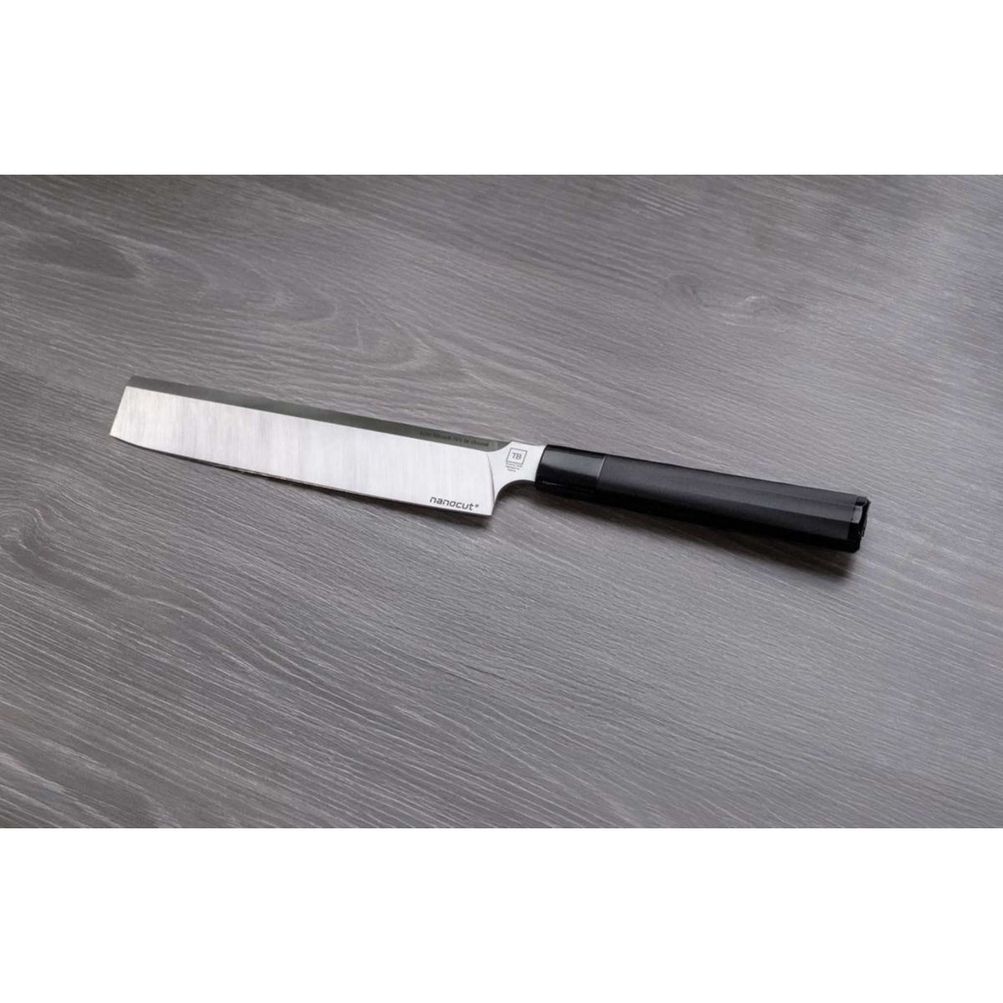 Voir la diapositive 3 : Tarrerias bonjean Couteau japonais Nakiri Equilibre Nanocut
