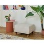 Voir la diapositive 5 : BEST MOBILIER Cristal - pouf modulable - 65 cm - en velours texturé