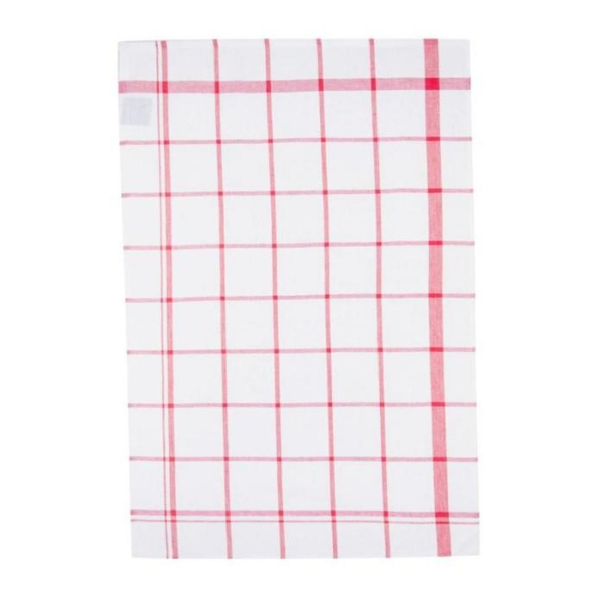 Paris Prix Lot de 2 Torchons de Cuisine  Traditionnel  70cm Rouge