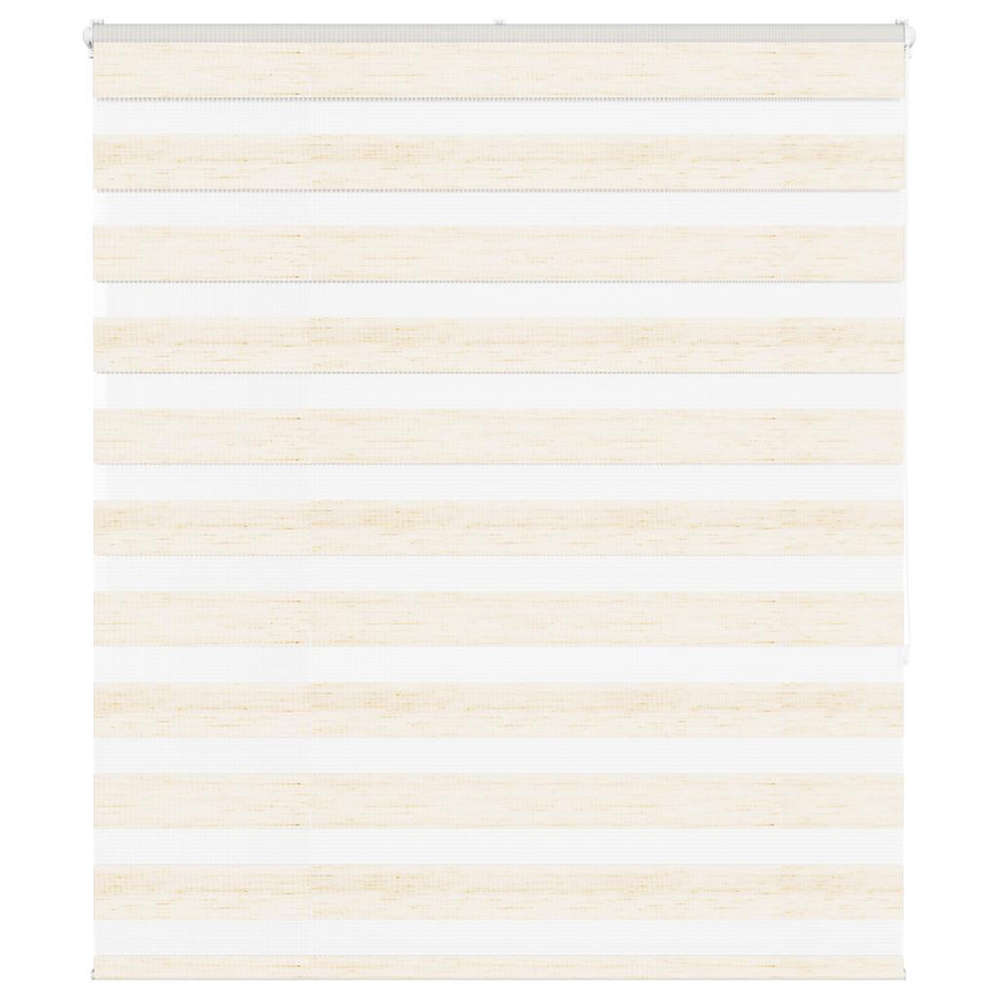 VIDAXL Store zebre beige marbre largeur du tissu 115,9 cm polyester