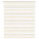 VIDAXL Store zebre beige marbre largeur du tissu 115,9 cm polyester