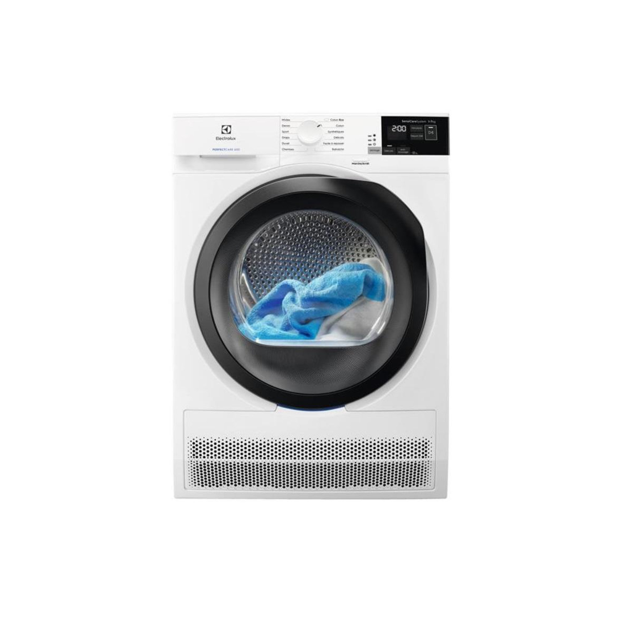 Voir la diapositive 1 : ELECTROLUX Sèche-linge à condensation 60cm 7kg blanc - ew6c4753cb