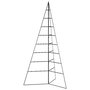 Voir la diapositive 2 : VIDAXL Arbre de Noël en métal pour décoration noir 180 cm