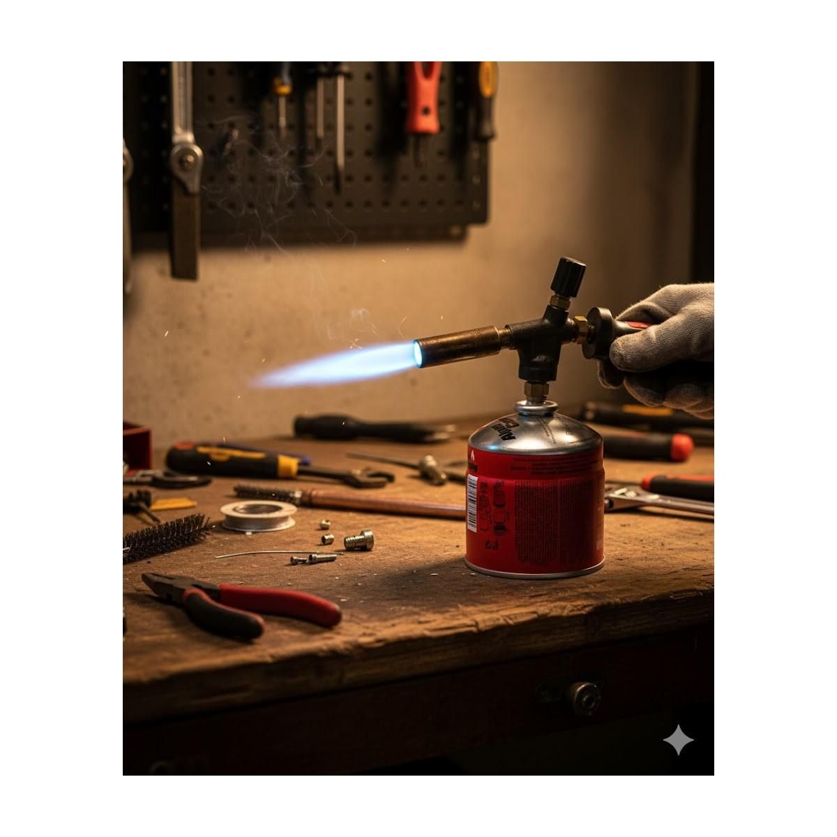 ALPENTECH Pack de 12 Cartouches de gaz 190g Perçable Butane Propane Sécurité stop-gaz ALPENTECH