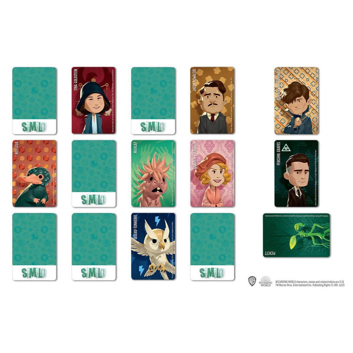 GIGAMIC Jeu Similo les Animaux Fantastiques 