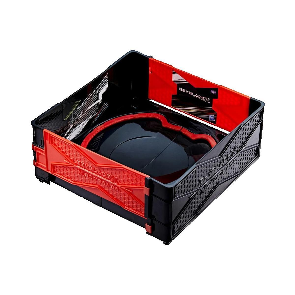 BEYBLADE Arène portable Beyblade Beyblade Portable Stadium rouge