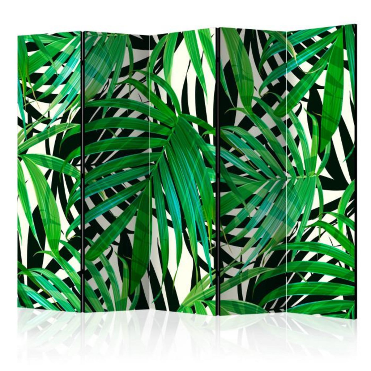 Paris Prix Paravent 5 Volets  Tropical Leaves  172x225cm