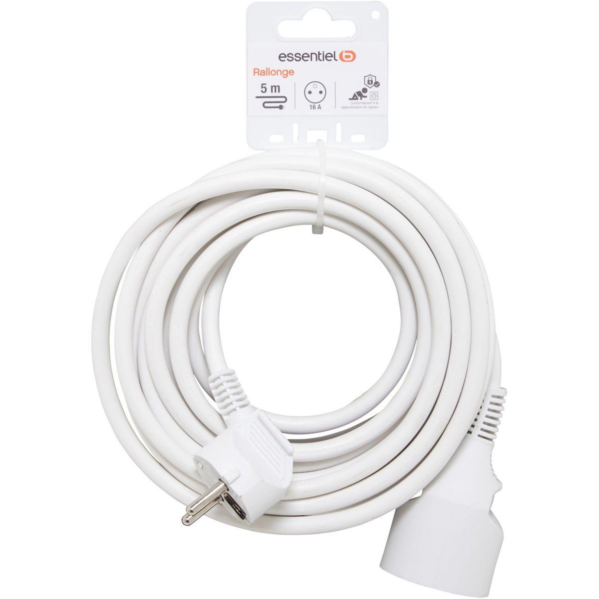 Voir la diapositive 3 : ESSENTIEL B Rallonge 5m 16A