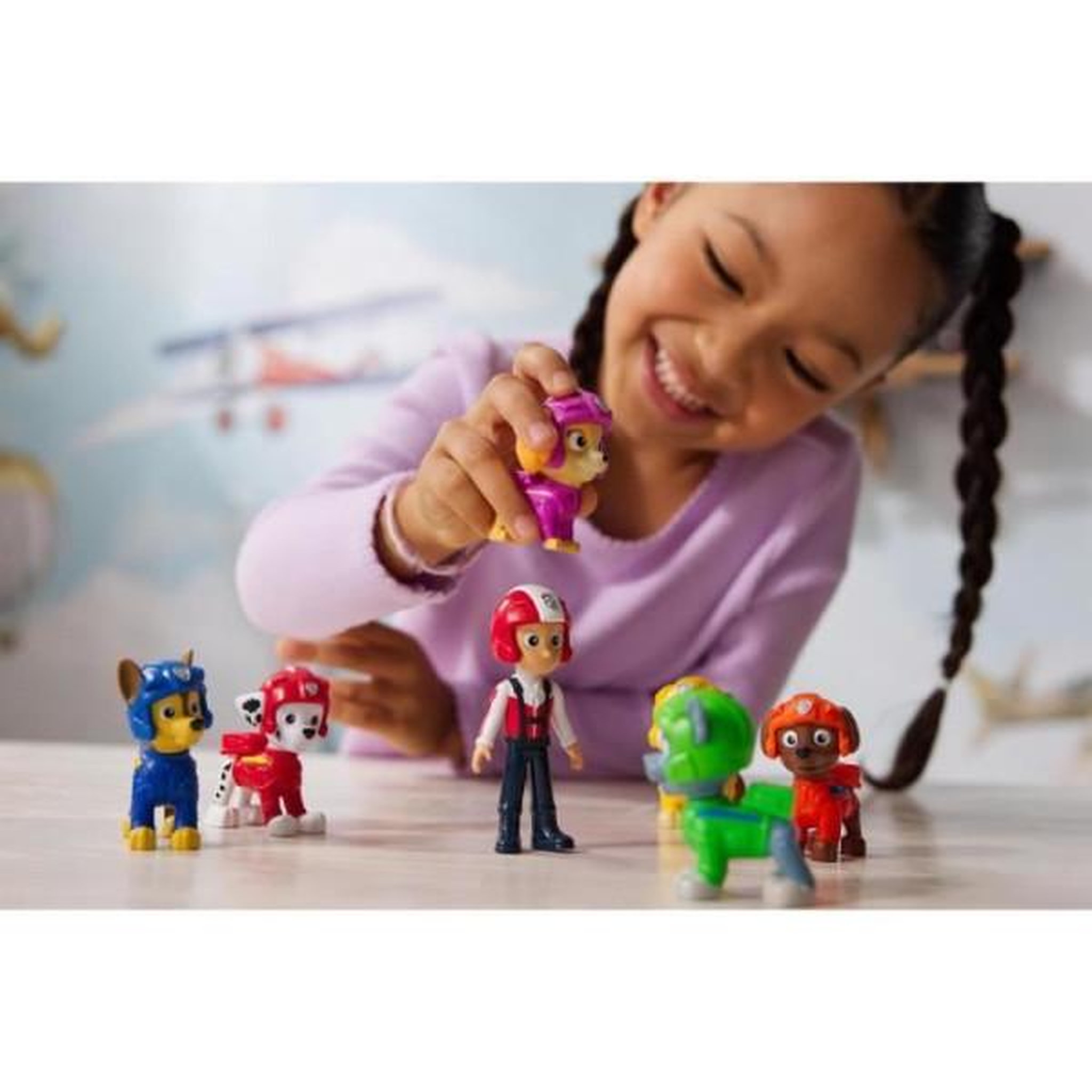 Voir la diapositive 4 : Spin Master SPIN MASTER MULTIPACK DE 7 FIGURINES AIR RESCUE La Pat' Patrouille