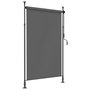 Voir la diapositive 1 : OUTSUNNY Store extérieur sur pied store manuel rétractable enroulable réglable H.2,2-3,1m sans perçage métal polyester gris
