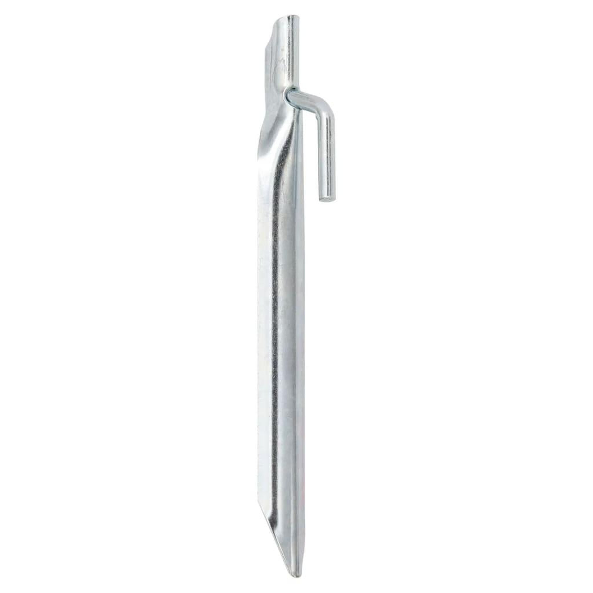 Voir la diapositive 2 : VIDAXL Piquets de tente 24pcs en forme de V 17cm Ø20mm acier galvanise