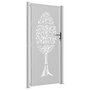 Voir la diapositive 3 : VIDAXL Portail de jardin 105x205 cm acier corten conception de l'arbre