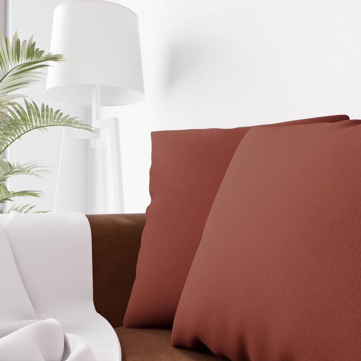 SOLEIL D'OCRE Coussin décoratif 45x45 cm Eclipse, par Soleil d'ocre