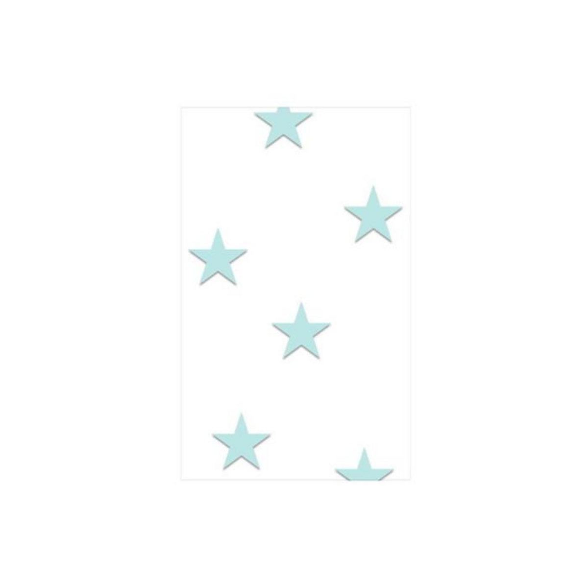 Paris Prix Papier Peint  Stars Aquamarine  50x1000cm