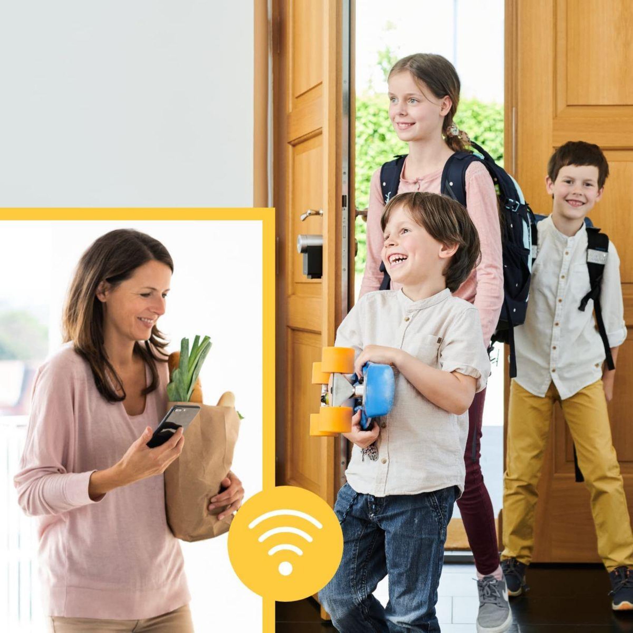 Voir la diapositive 3 : NUKI Accessoire serrure connectée Door Sensor