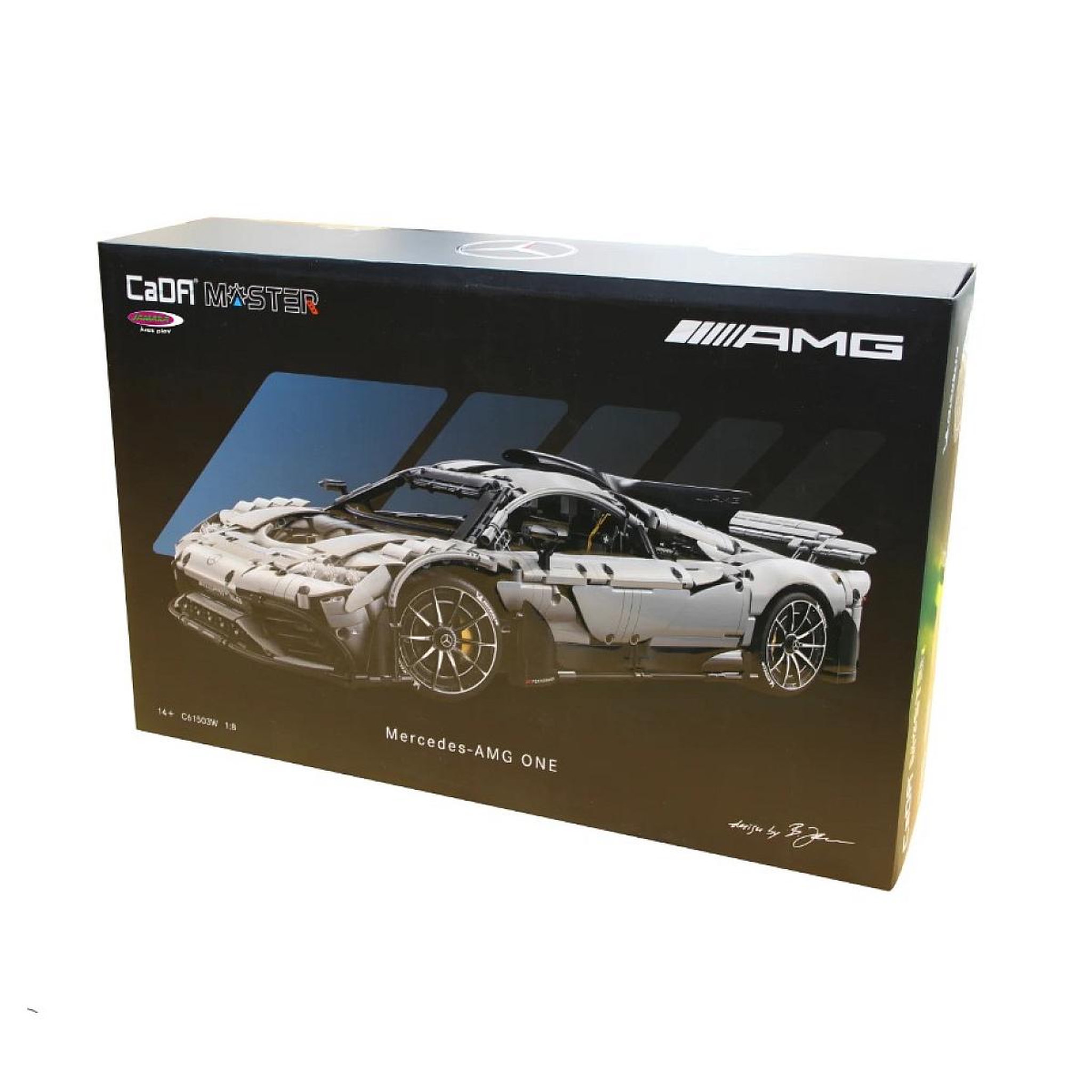 Voir la diapositive 3 : Jamara CaDA Mercedes-AMG ONE 1:8 gris 2,4GHz Bricks