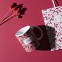 Voir la diapositive 2 : Paris Prix Mug Fleuri en Céramique  Merci  30cl Rose