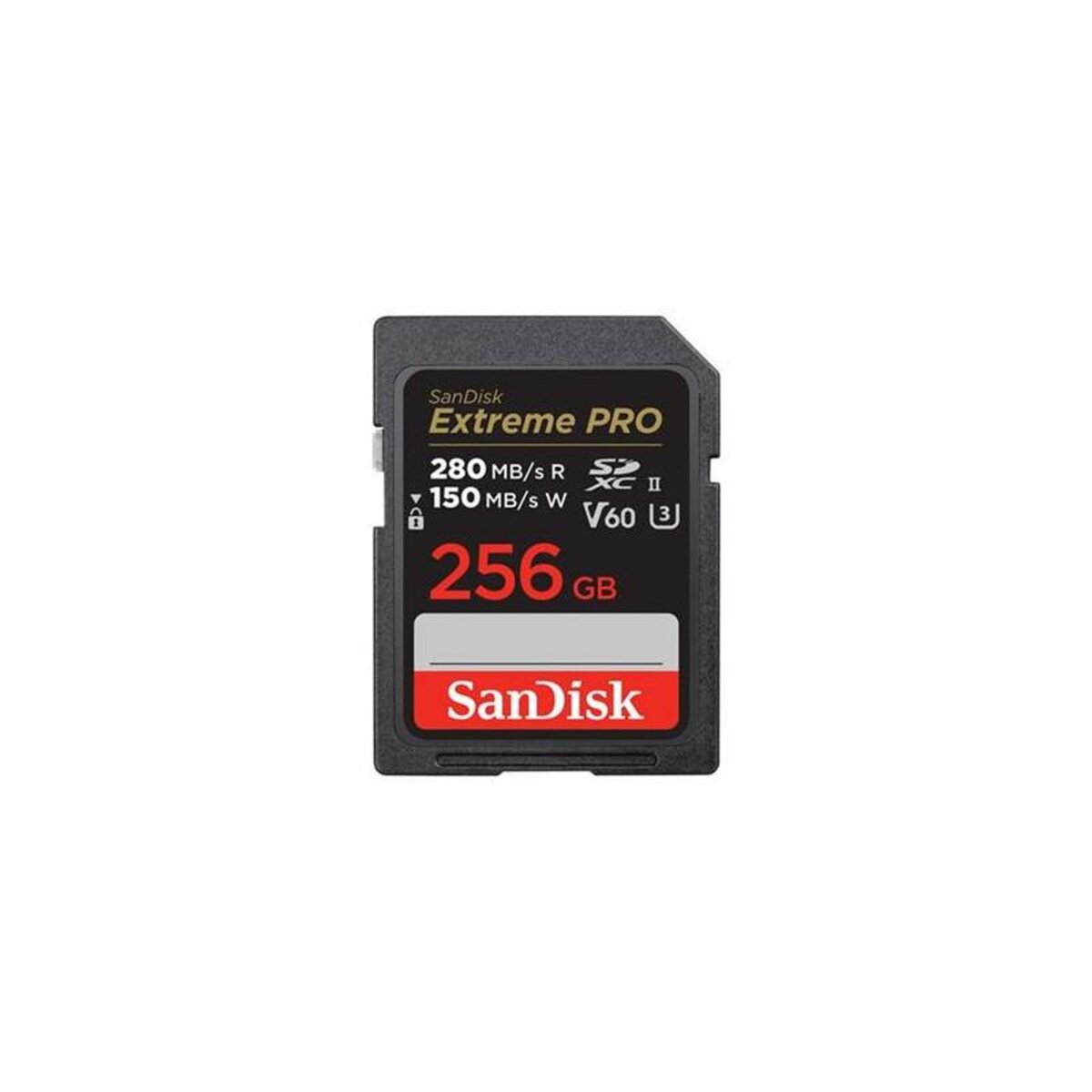 SANDISK Carte mémoire SD SanDisk Extreme Pro 256 Go Noir