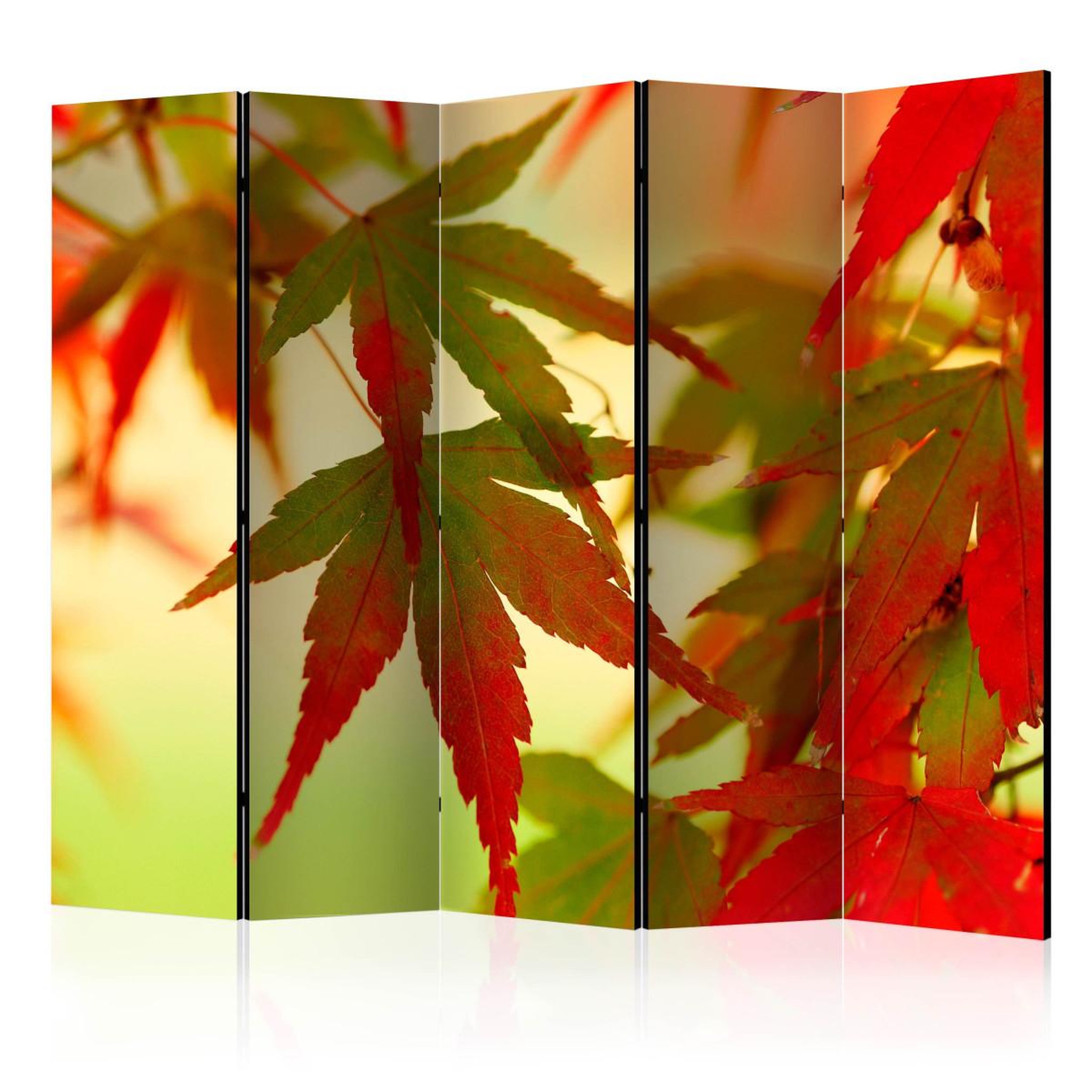 Paris Prix Paravent 5 volets  colourful leaves  172x225cm