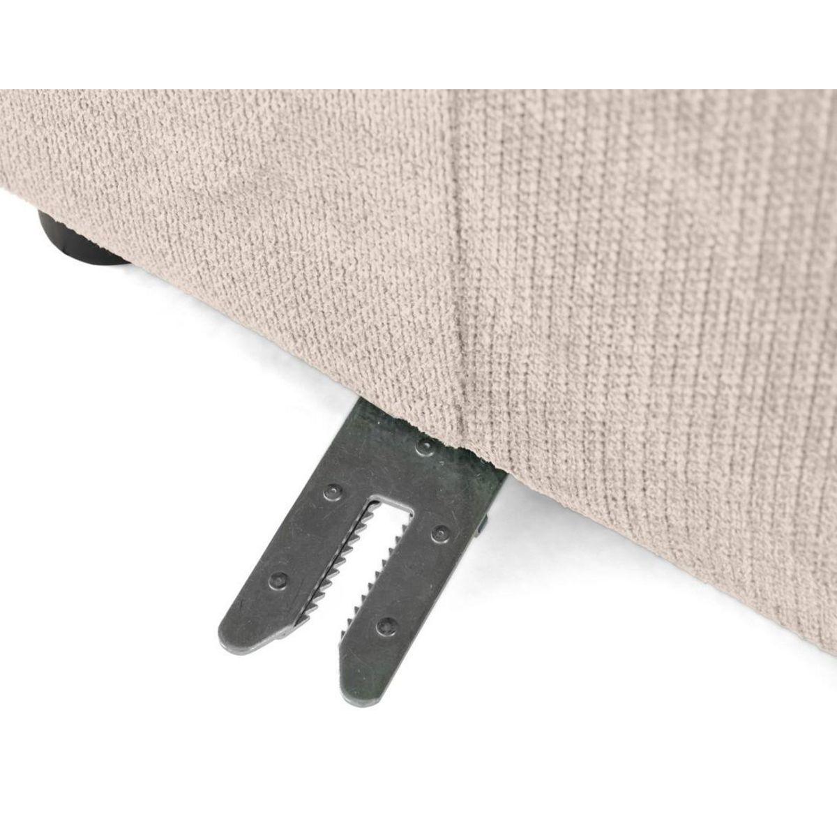 LISA DESIGN Debbie - module d'assise droit en tissu texturé