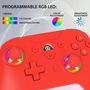 Voir la diapositive 2 : Subsonic Subsonic - Manette sans fil pour Switch / Switch oled, LED, vibrations et gyroscope - Rouge