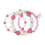 SOUZA Set de 3 bracelet Kaia rose