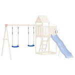 VIDAXL Sièges de balançoire avec cordes 2 pcs bleu 37x15 cm PE