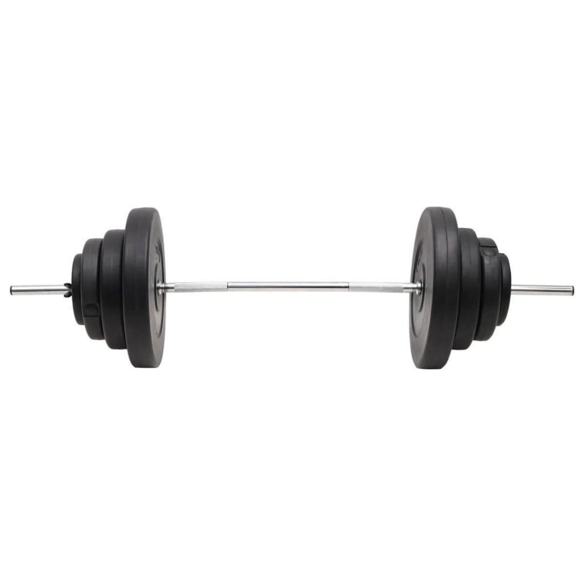 VIDAXL Barre d'halteres avec plaques 60 kg