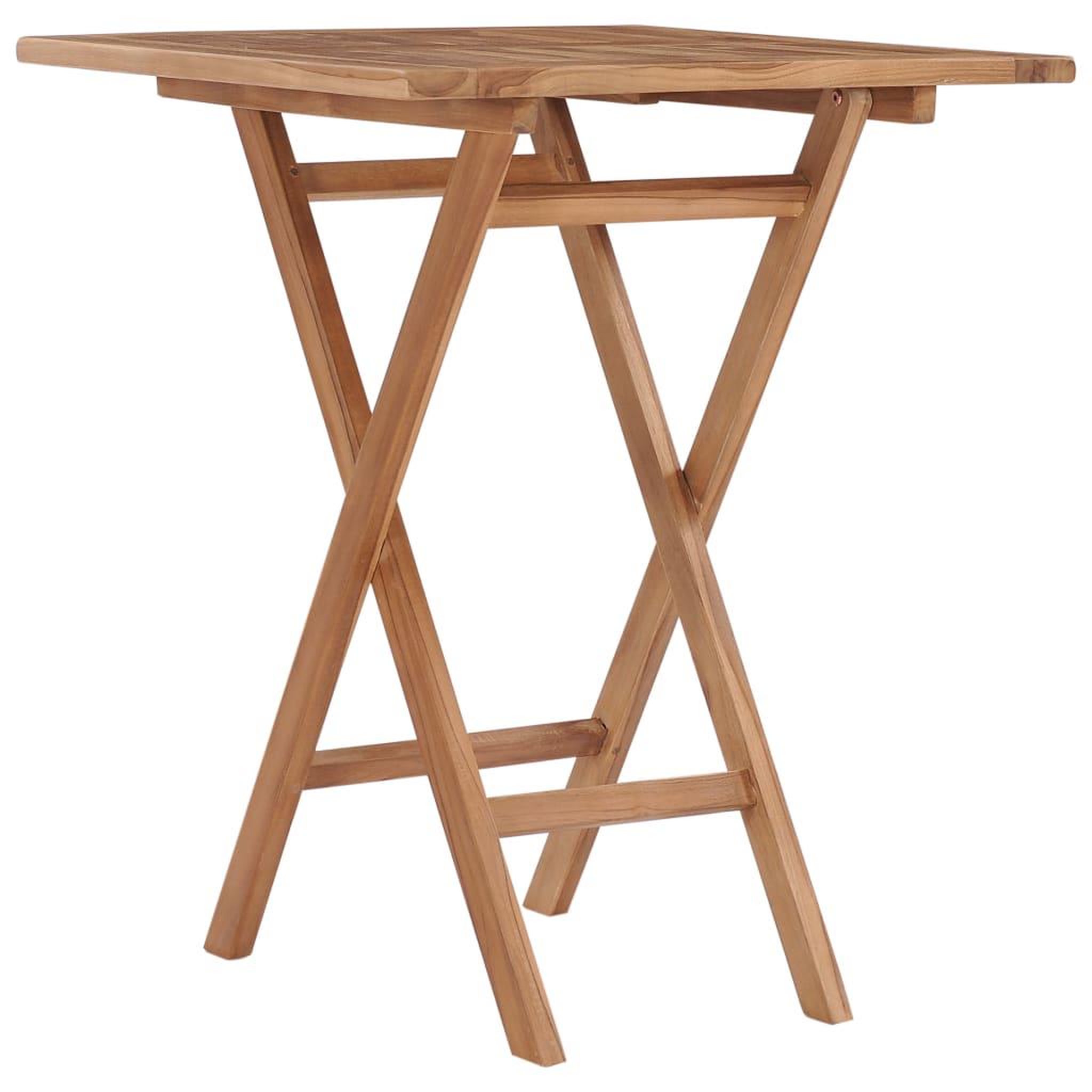 Voir la diapositive 1 : VIDAXL Table pliable de jardin 60x60x75 cm Bois de teck solide