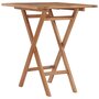 Voir la diapositive 1 : VIDAXL Table pliable de jardin 60x60x75 cm Bois de teck solide