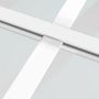 Voir la diapositive 5 : VIDAXL Porte coulissante Verre ESG et aluminium 90x205 cm Blanc