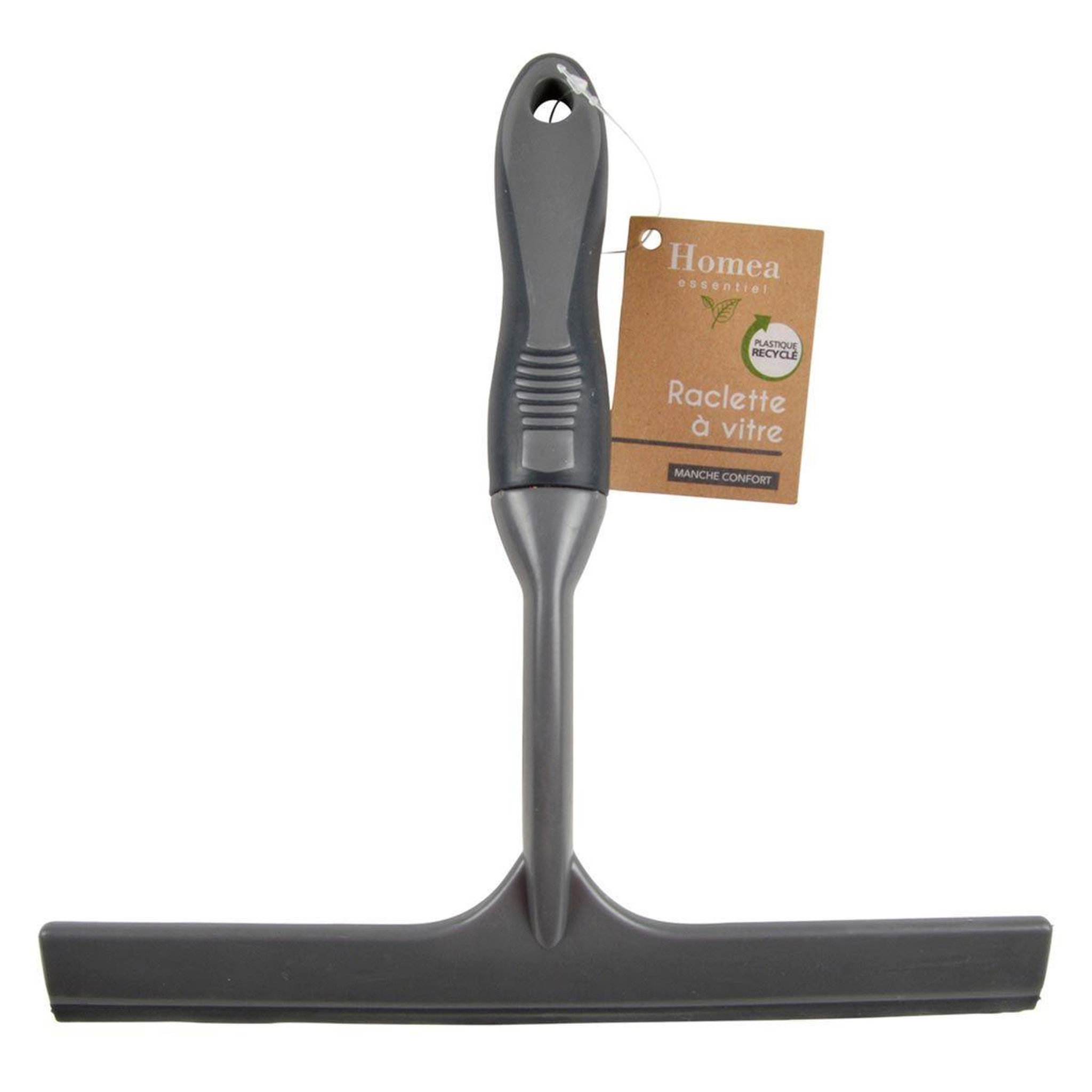 Voir la diapositive 2 : HOMEA Raclette à vitre bicolore  recyclé  gris & anthracite