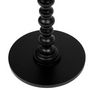 Voir la diapositive 4 : ATMOSPHERA Table d'Appoint Ronde  Alix  50cm Noir