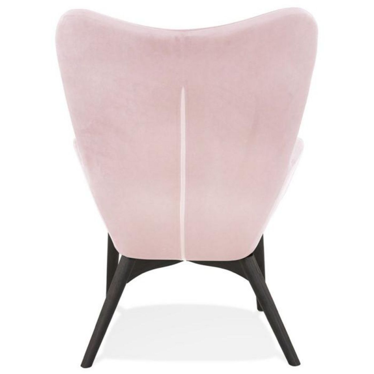 Paris Prix Fauteuil Design en Velours  Mapelo  93cm Rose