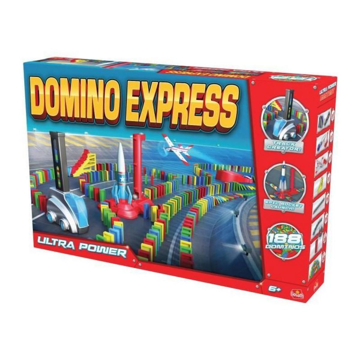 GOLIATH Domino - GOLIATH - Domino Express Ultra Power - Super Dealer pour circuits impressionnants! Des 6 ans