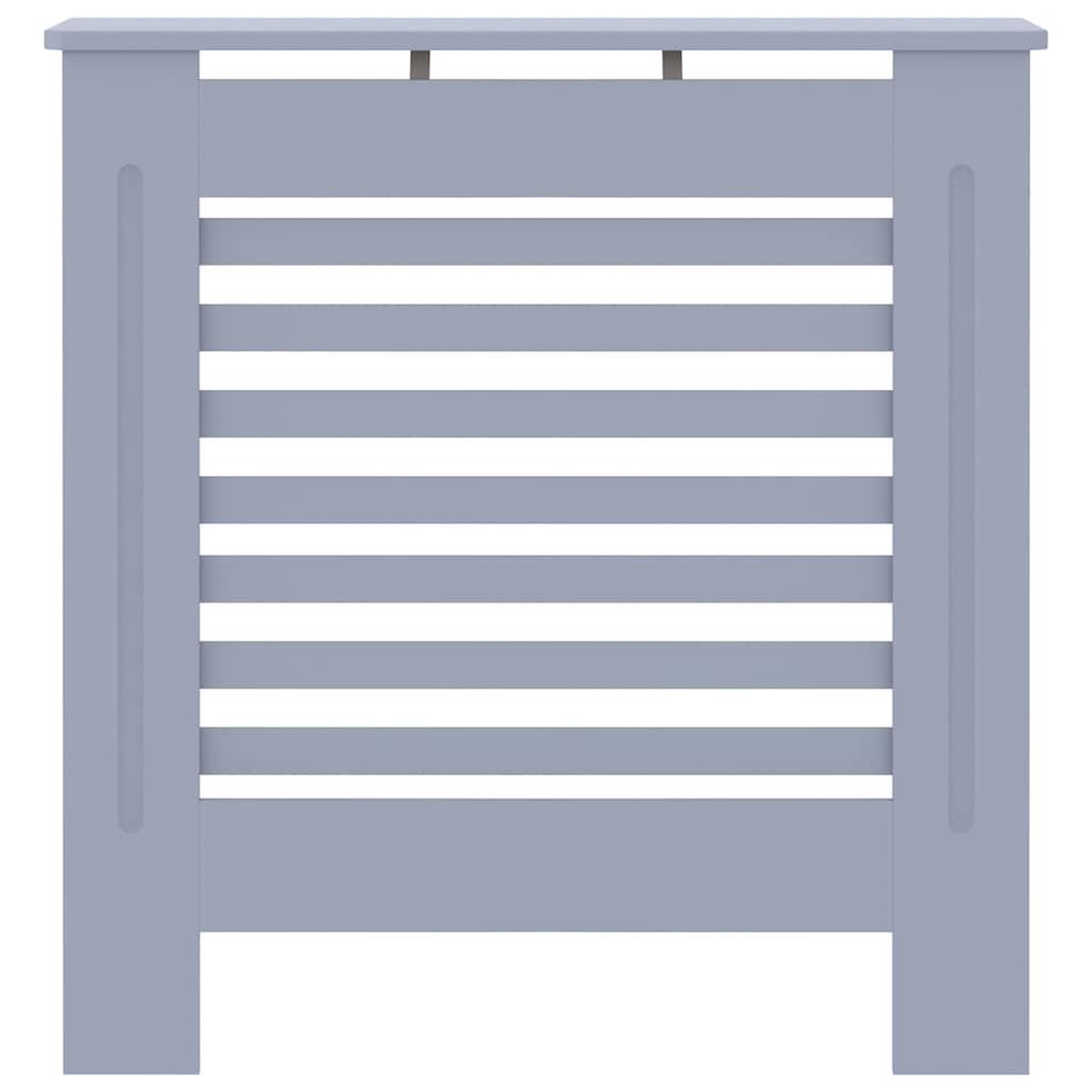 Voir la diapositive 4 : VIDAXL Cache-radiateur MDF Gris 78 cm