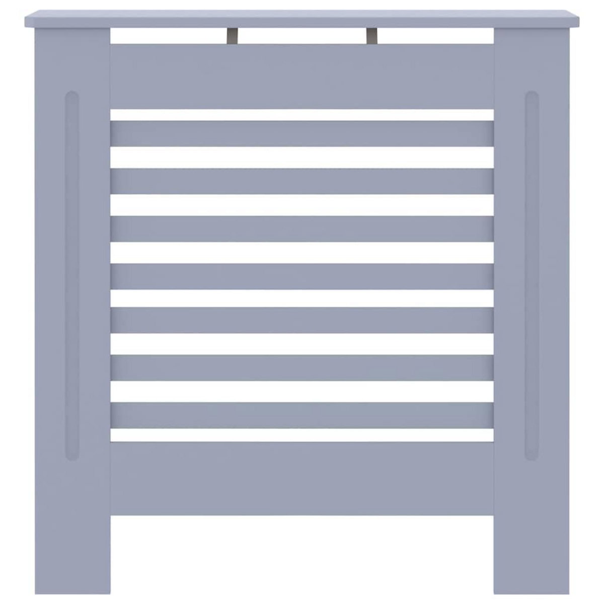 VIDAXL Cache-radiateur MDF Gris 78 cm