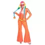 FUNNY FASHION Combinaison Disco - Neon Orange - Femme - XS