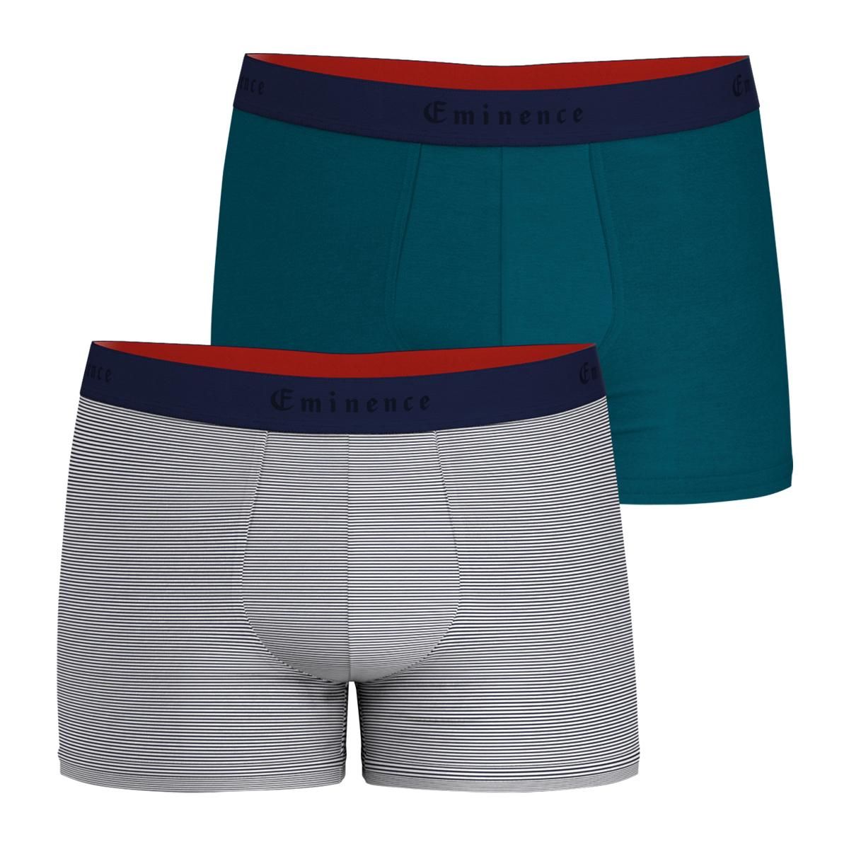 Eminence Lot de 2 boxers homme Fait en France