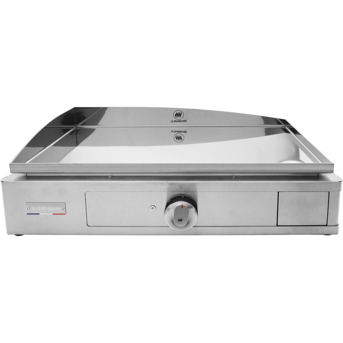 Le marquier Plancha électrique PLTE160i inox à poser, 57x34 cm