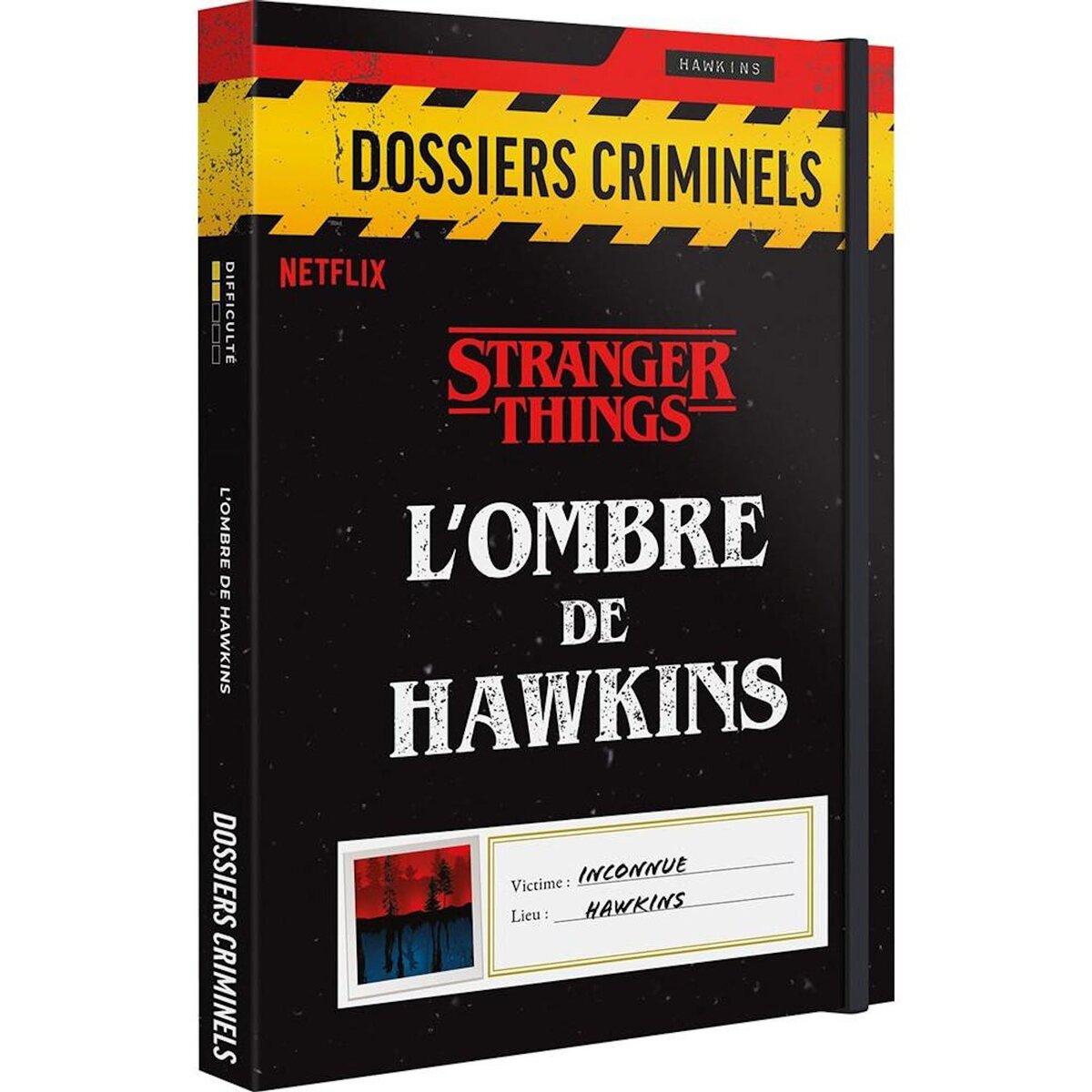 Asmodee Jeu d enquête Asmodee Dossiers Criminels Stranger Things L Ombre de Hawkins