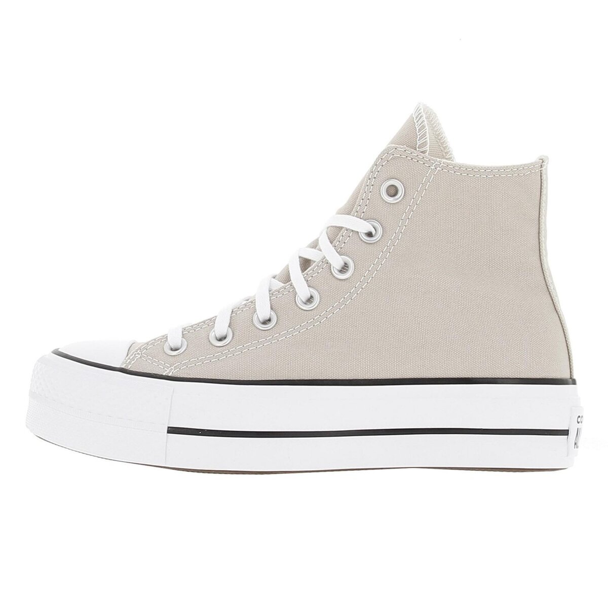 Converse grise montante hot sale