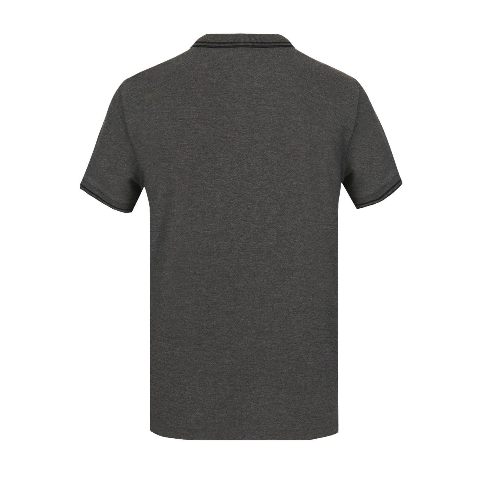 Voir la diapositive 3 : UMBRO Polo homme bicolore en coton pique avec logo brodé 806451