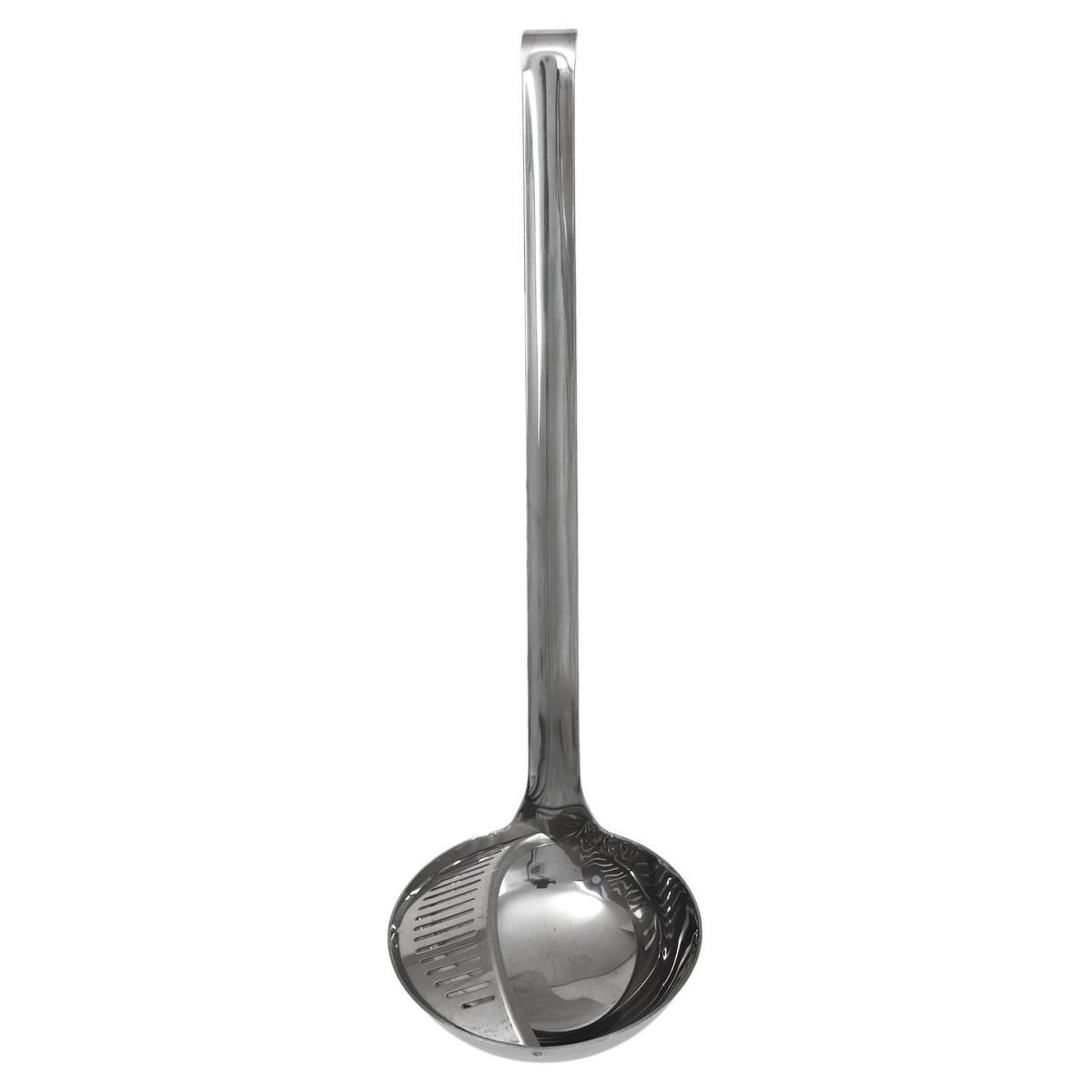 Voir la diapositive 2 : COOK CONCEPT Louche avec filtre  soupes  27cm argent