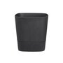 Voir la diapositive 1 : ELHO Pot de fleurs carré extérieur/intérieur 38 x 38 cm Elho Aqua Care Greensense gris charbon