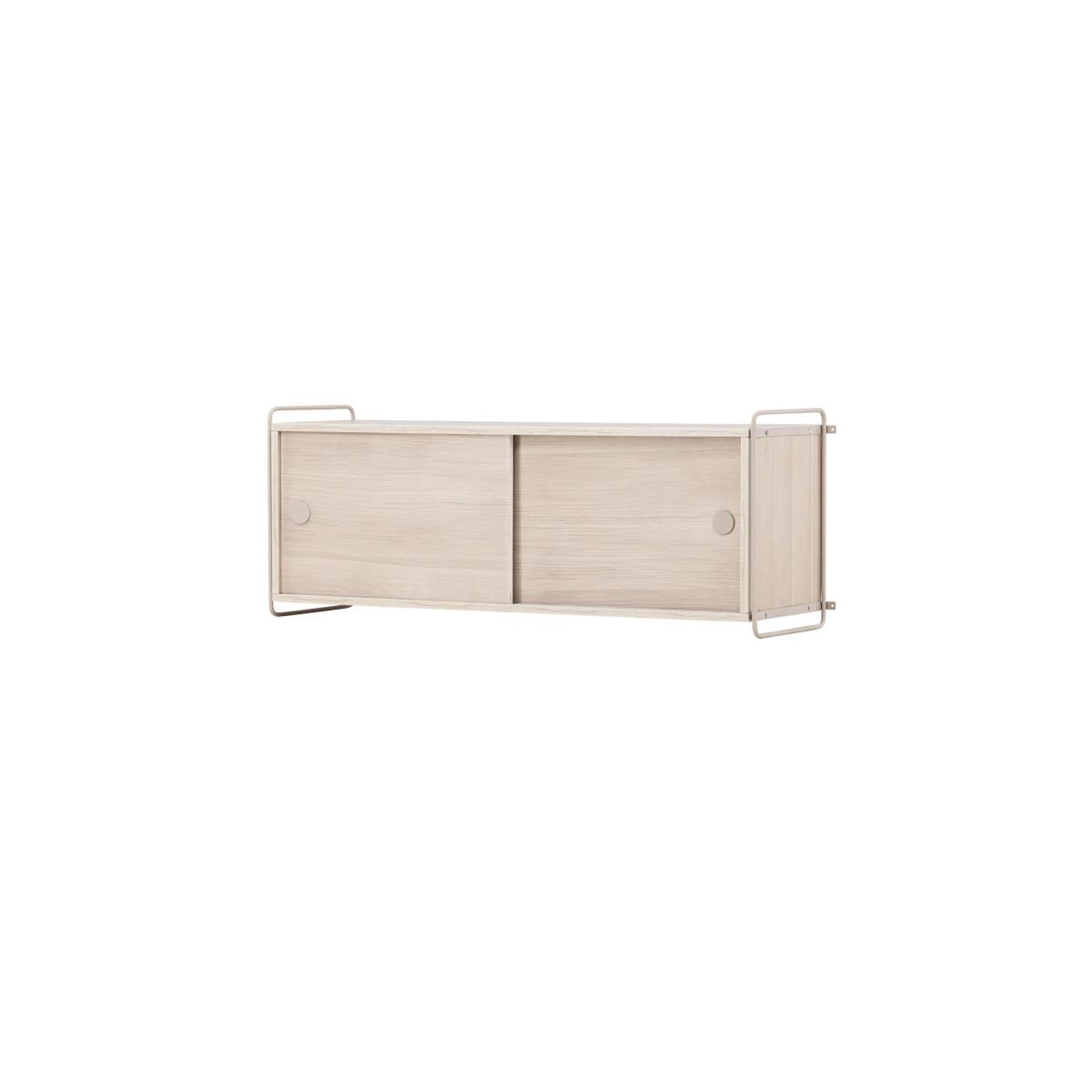 Voir la diapositive 5 : Paris Prix Étagère murale 2 portes  paris  122cm naturel