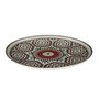 Voir la diapositive 2 : Paris Prix Lot de 6 Assiettes Plates  Zahra  26cm Multicolore